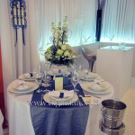 Centrotavola floreale in tema marino - Addobbi floreali per matrimoni