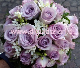 bouquet da sposa con rose glicine e bouvardia bouquet da sposa con rose glicine e bouvardia
