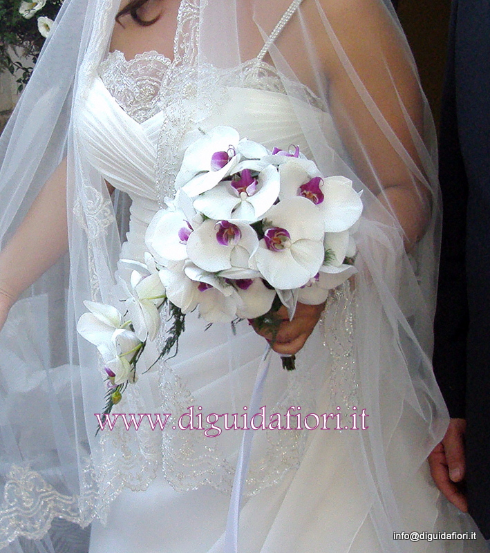 Bouquet da sposa con orchidee – Sposa Napoli