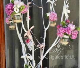 Composizioni floreali per matrionio shabby chic Composizioni floreali per matrionio shabby chic