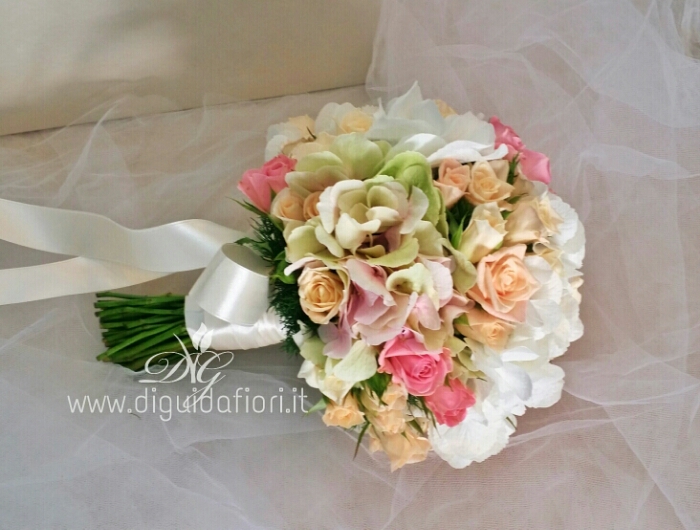 Bouquet da sposa romantico