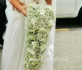 Bouquet da sposa a forma di scaldamani – matrimonio tema neve Bouquet da sposa a forma di scaldamani – matrimonio tema neve
