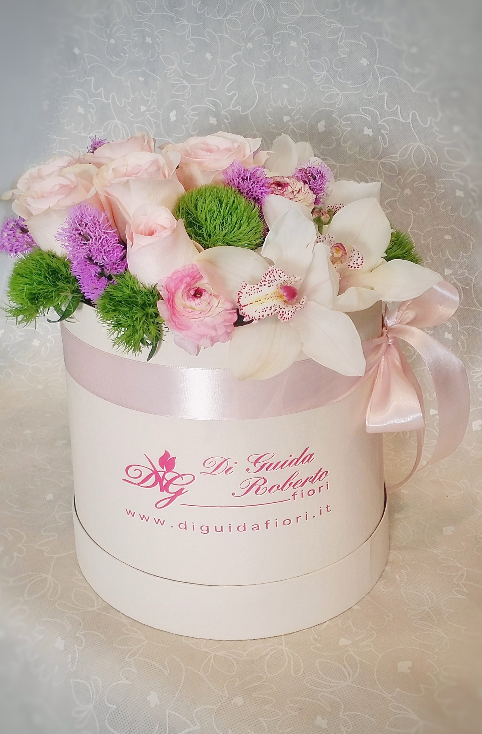 Fiori in scatola – Flowers in a gift box