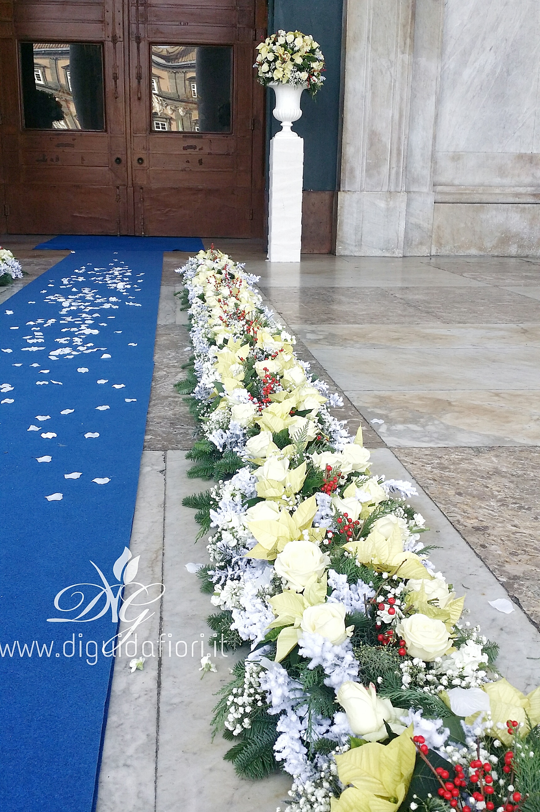 Addobbo Floreale Per Matrimonio Chiesa San Francesco Di Paola Napoli Fiorista Roberto Di Guida