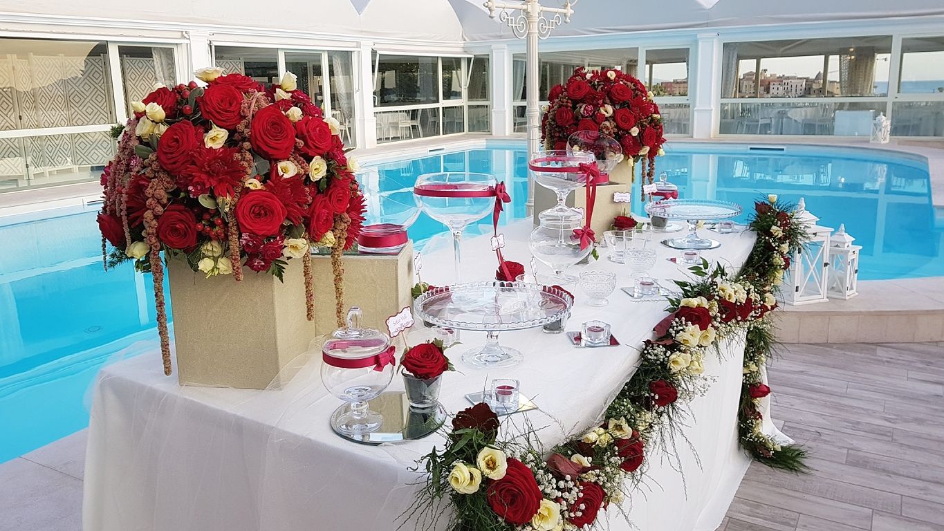 Fiori per confettata – Villa Posillipo a Pozzuoli