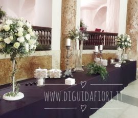 Composizioni floreali per il Salone Margherita a Napoli Composizioni floreali per il Salone Margherita a Napoli