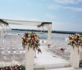 Matrimonio in riva al mare – rito civile a Villa Aragonese Matrimonio in riva al mare – rito civile a Villa Aragonese