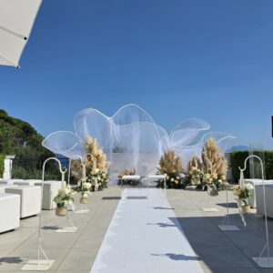 Sfondo scenografico – Backdrop wedding