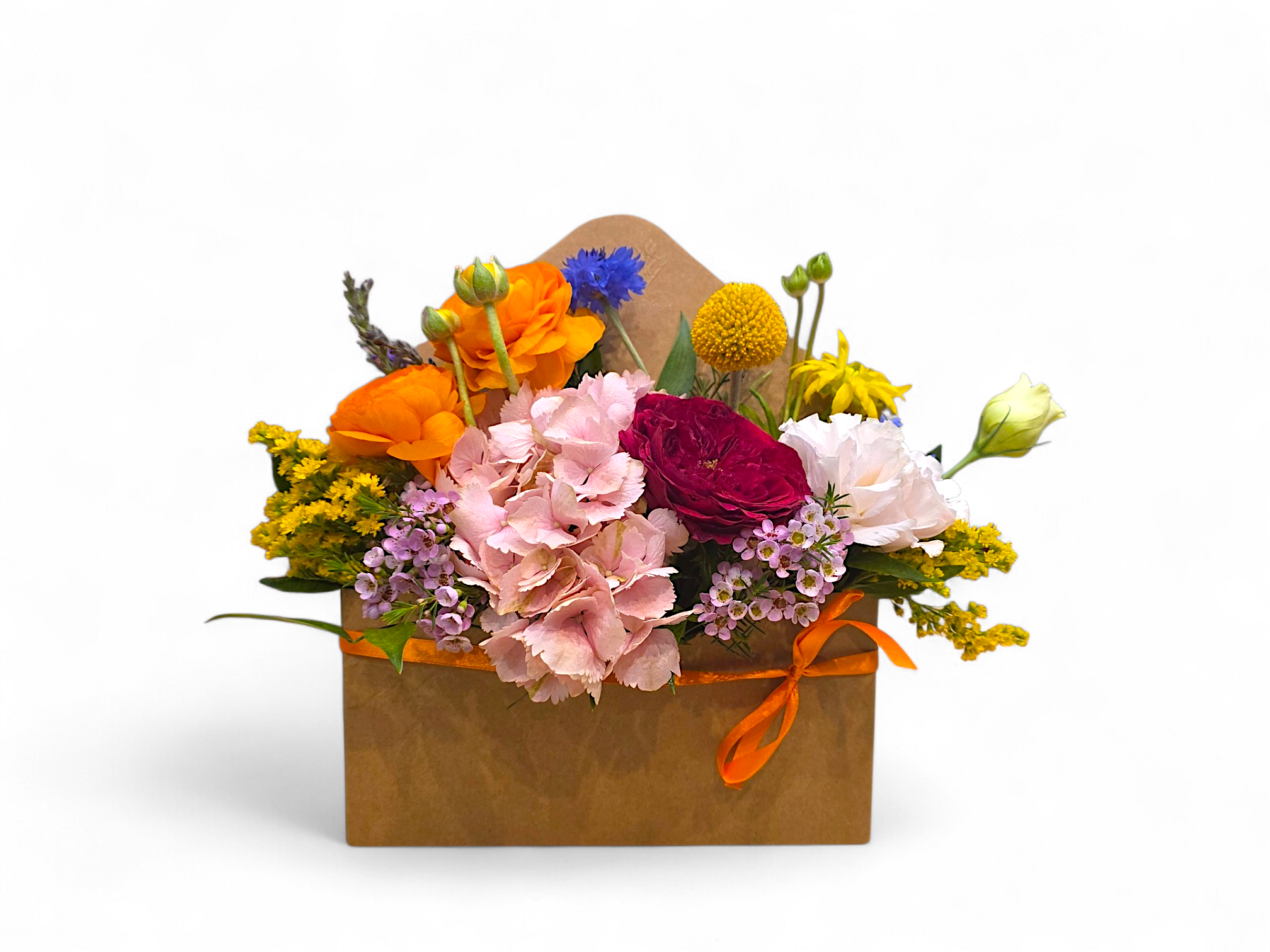lettera di fiori grande